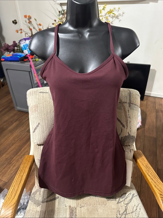 lululemon athletica Tops - lululemon athletica Women’s Wine Spaghetti Strap Camisole